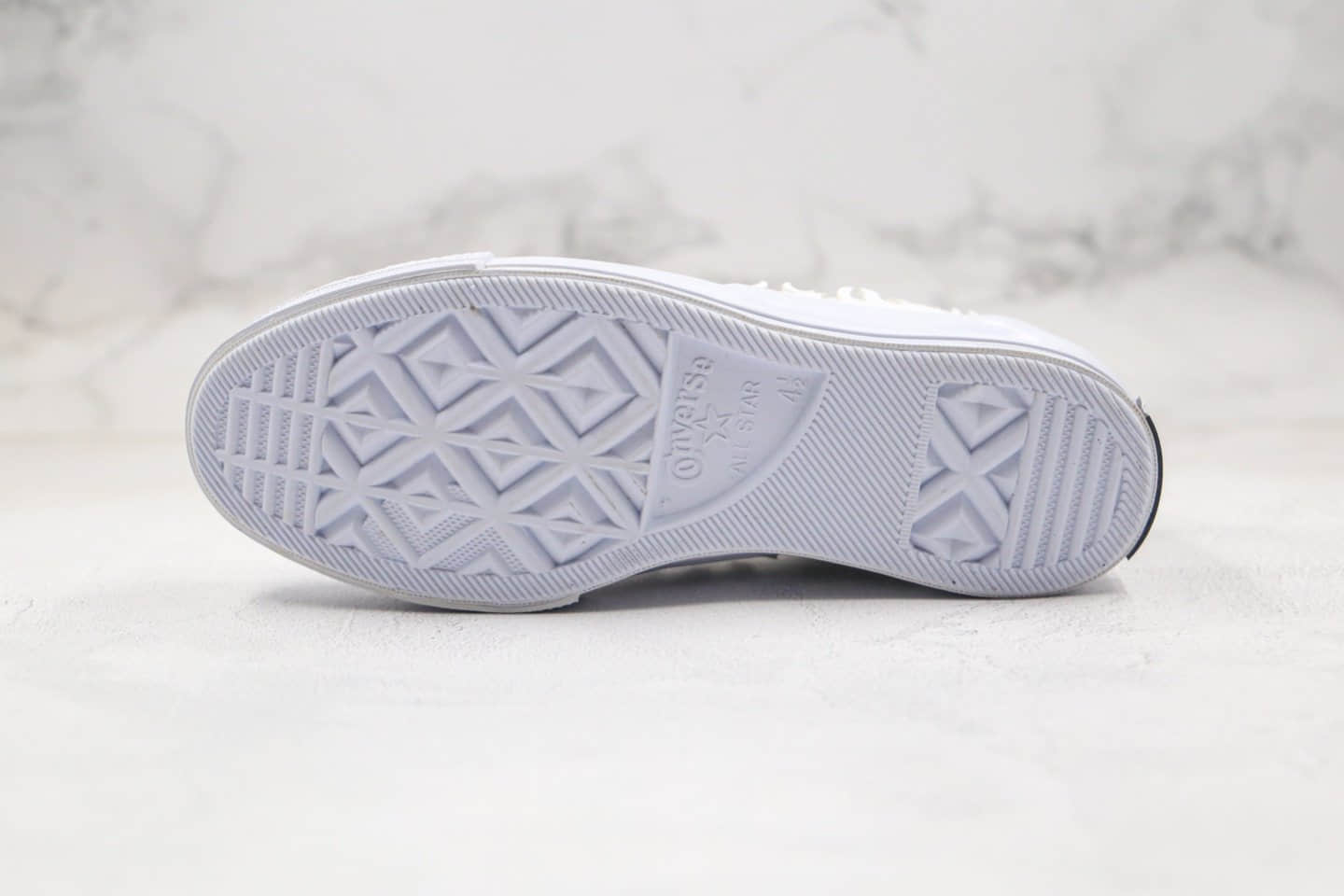 匡威CONVERSE Chuck 70公司级版本白敬亭同款高帮白色火焰帆布鞋原厂硫化大底 货号:168970C