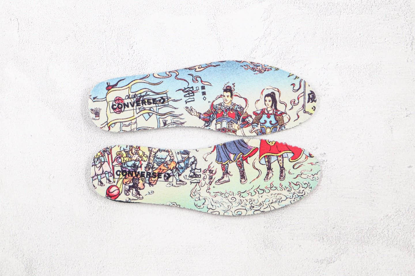 匡威CONVERSE Chuck 70公司级版本白敬亭同款高帮白色火焰帆布鞋原厂硫化大底 货号:168970C