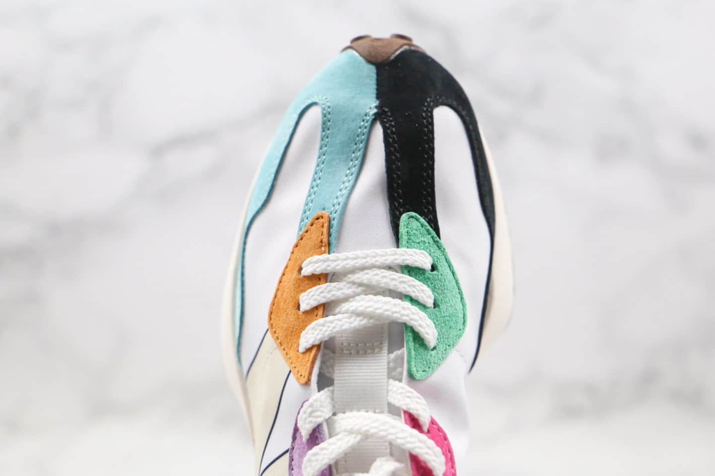 新百伦New Balance 327纯原版本复古慢跑鞋NB327彩虹色原档案数据开发 货号:WS327PRD