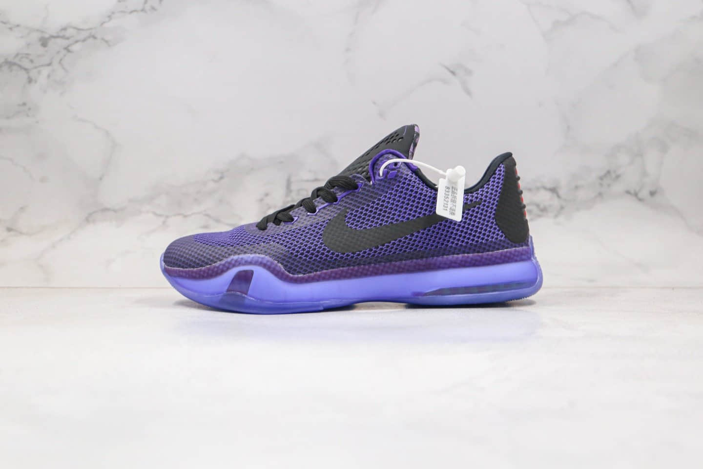 耐克NIKE KOBE X EP纯原版本科比10代篮球鞋紫色原厂缓震大底支持实战 货号:745334-005