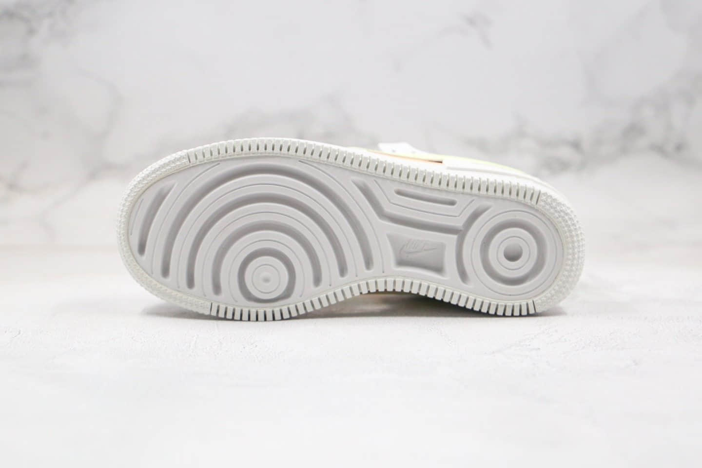 耐克Nike WMNS Air Force 1 Shadow纯原版本马卡龙解构系列低帮空军一号粉绿色原盒原标 货号：CI0919-107