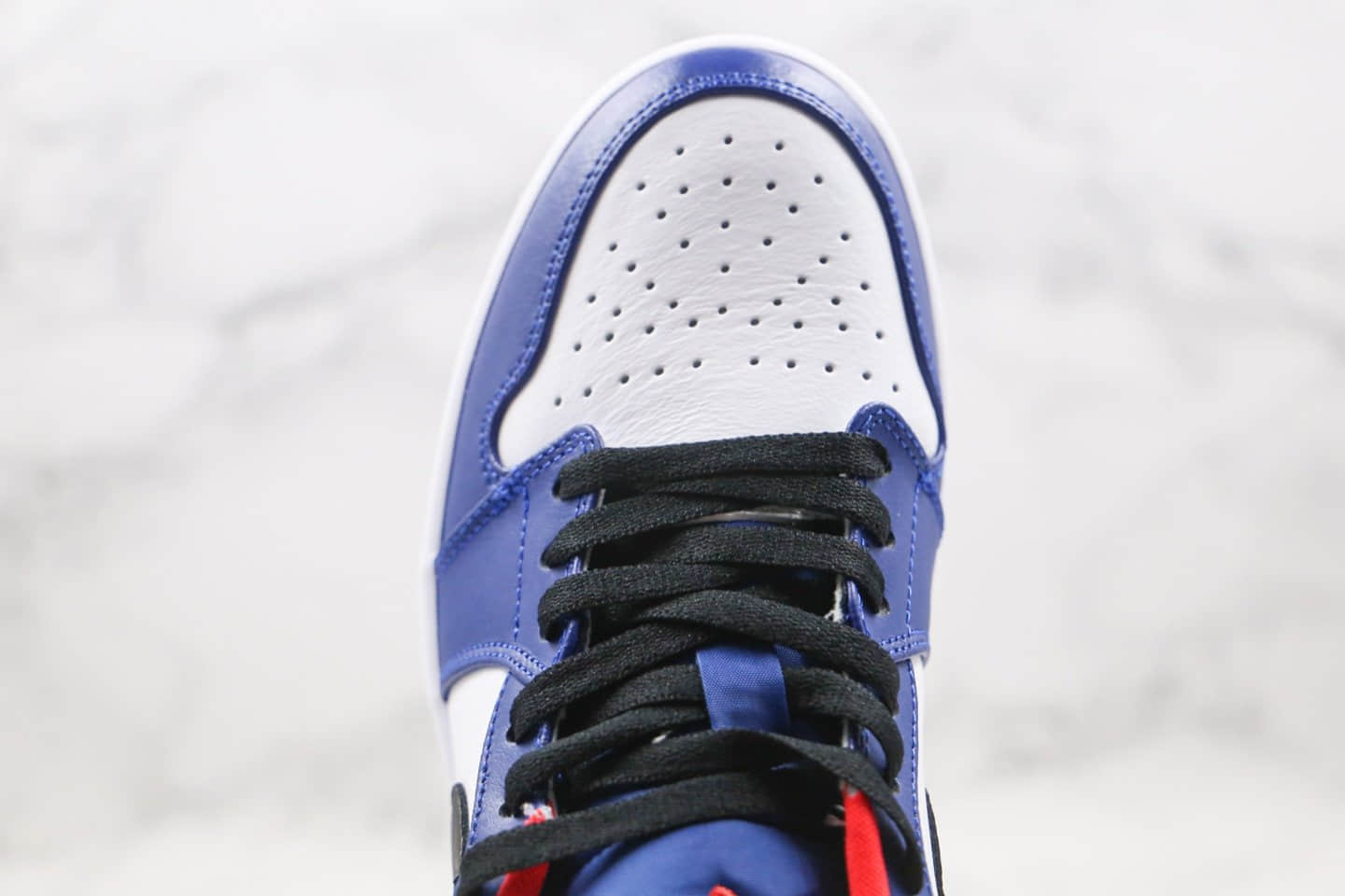 乔丹AIR JORDAN 1 LOW Blue&Yellow纯原版本低帮AJ1蓝柠檬黄配色原档案数据开发正确鞋面材质 货号:553558-123