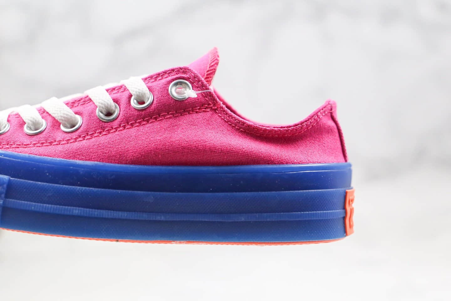 匡威Converse Chunk 70s CX公司级低帮果冻底粉蓝橙色原盒原标原楦头纸板打造