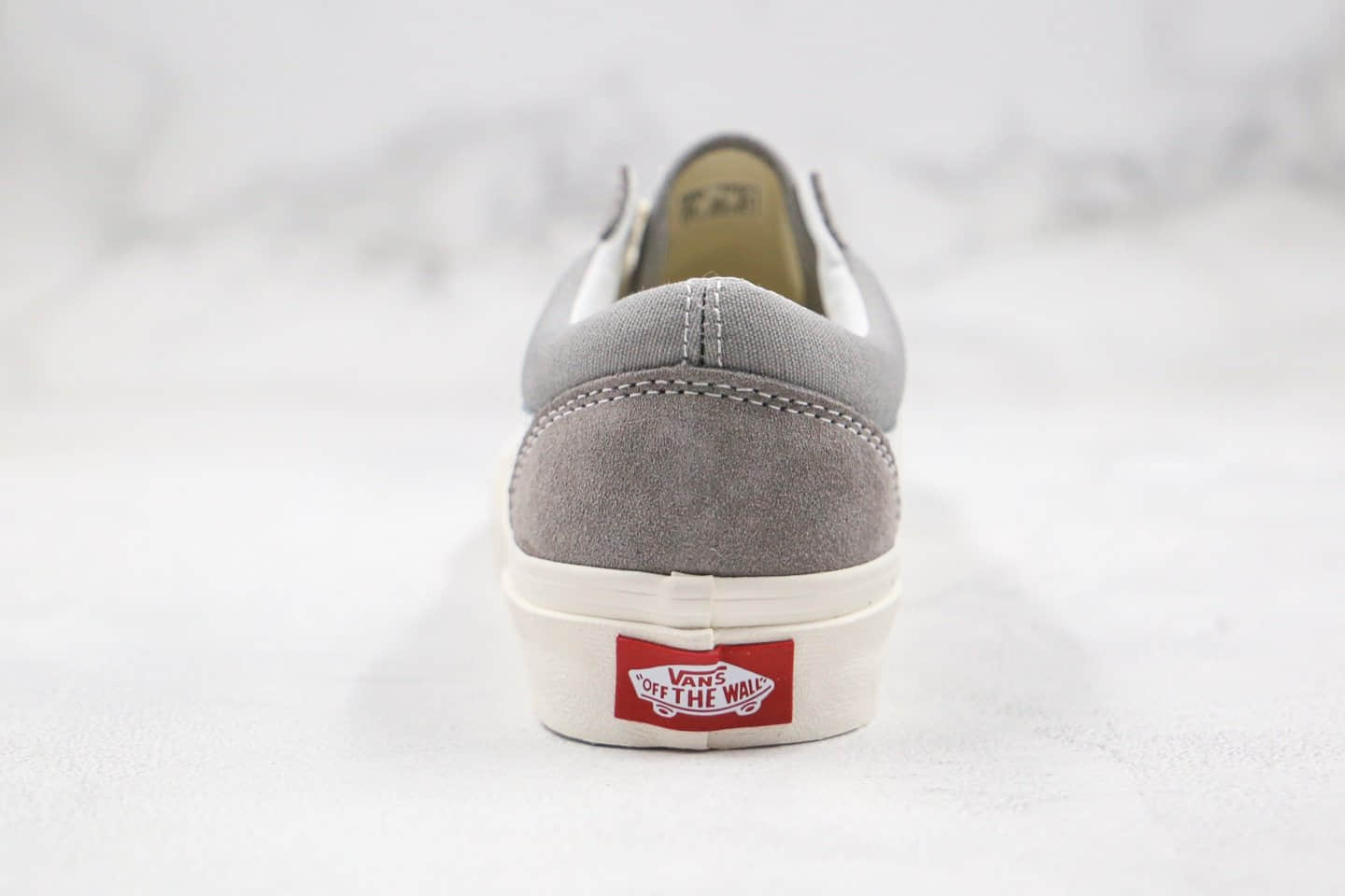 万斯Vans Style36公司级版本低帮硫化板鞋GD权志龙同款灰色原厂硫化大底原盒原标 型号:ZH61