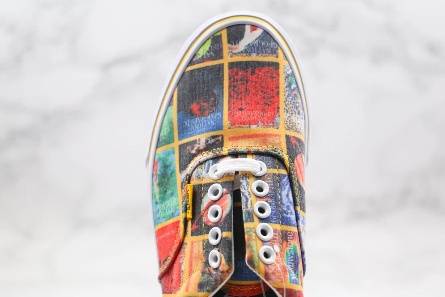 万斯Vans Era x National Geographic公司级版本国家地理联名款彩色杂志封面印花配色原楦头纸板打造 货号:VNOA4U39WJZ