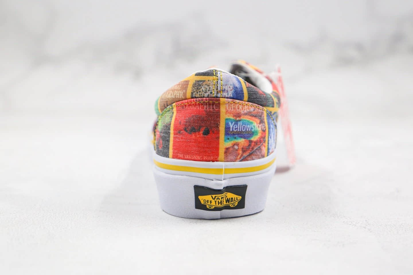 万斯Vans Era x National Geographic公司级版本国家地理联名款彩色杂志封面印花配色原楦头纸板打造 货号:VNOA4U39WJZ