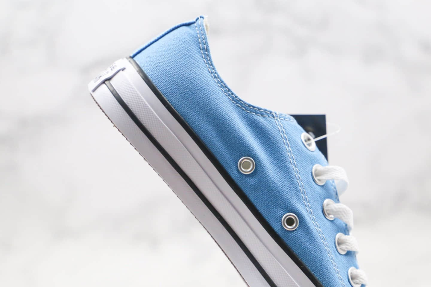 匡威CONVERSE ALL STAR公司级版本经典长青款低帮欧阳娜娜同款低帮蓝色原楦头纸板打造 货号:166709C