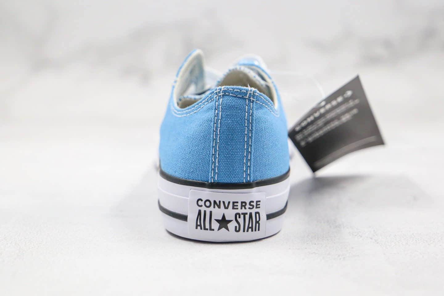 匡威CONVERSE ALL STAR公司级版本经典长青款低帮欧阳娜娜同款低帮蓝色原楦头纸板打造 货号:166709C