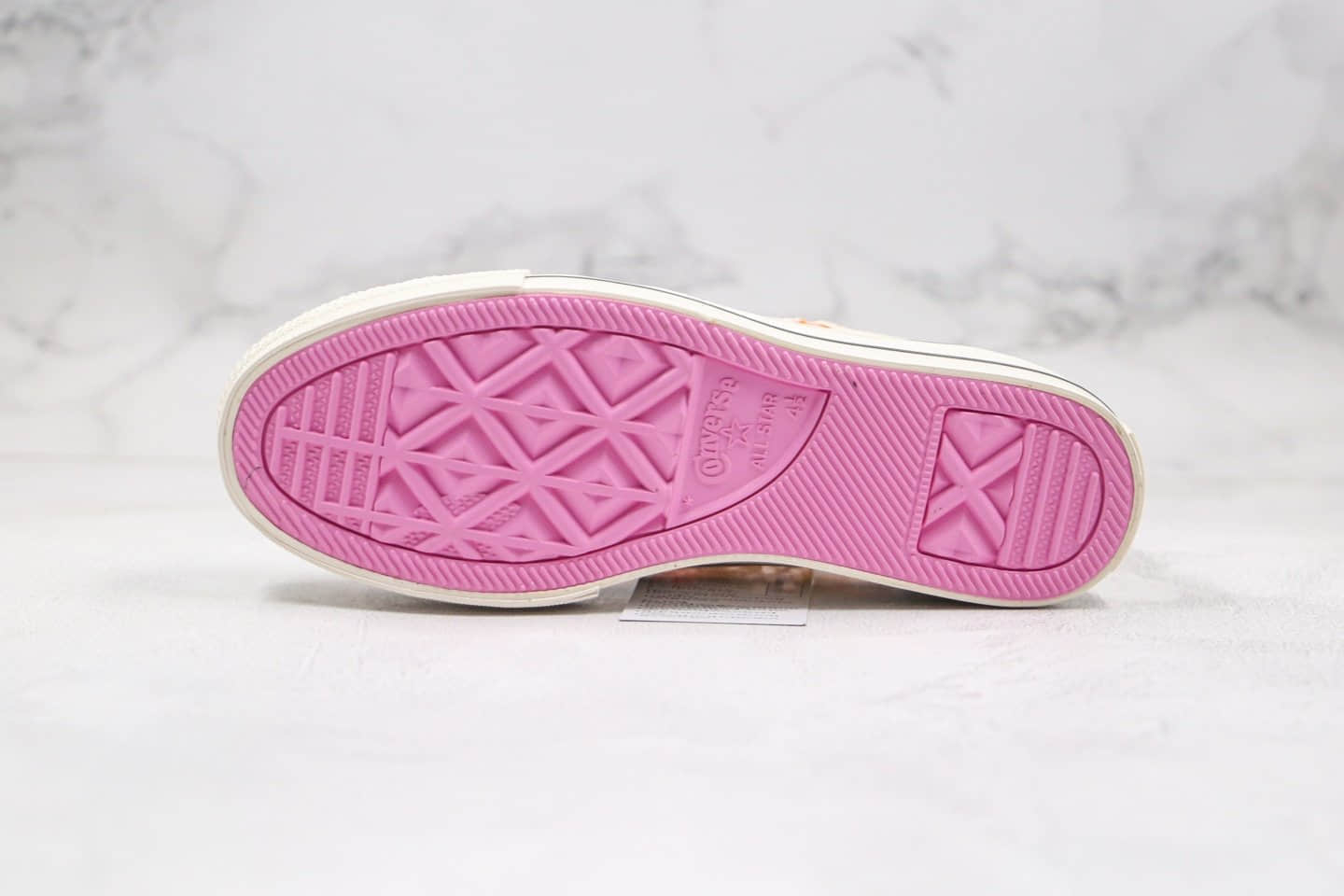 匡威Converse Chuck 70公司级版本低帮镂空厚底松糕鞋编织花配色原楦头纸板打造 货号:568278C