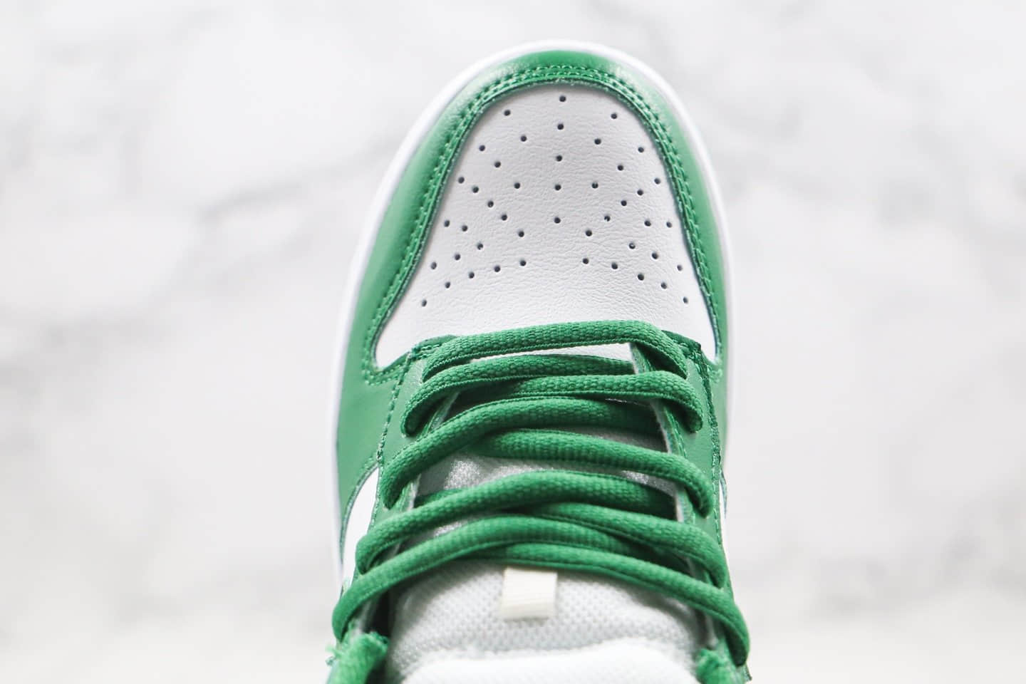 耐克Nike Dunk Low Pro 2020版纯原版本低帮SB DUNK板鞋白绿色内置Zoom气垫原楦头纸板打造 货号:CU1727-102