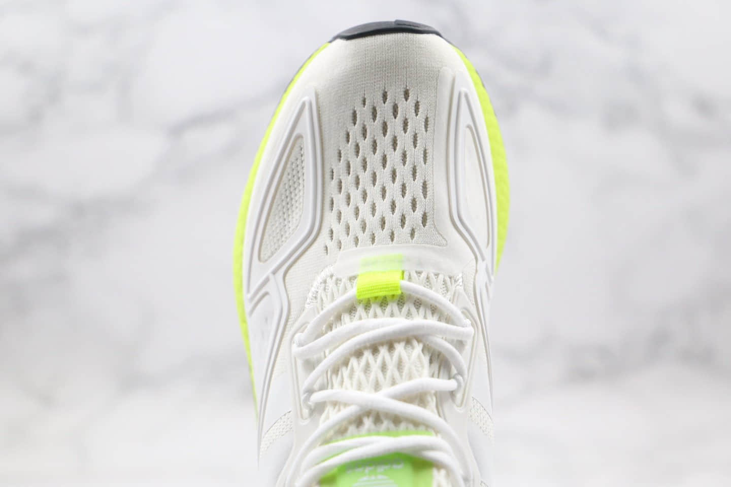 阿迪达斯Adidas Originals ZX 2K Boost纯原版本易烊千玺同款爆米花跑鞋白绿色真爆大底 货号:FW0480