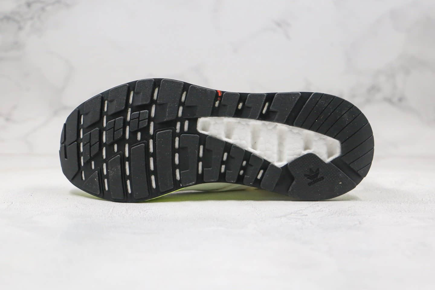 阿迪达斯Adidas Originals ZX 2K Boost纯原版本易烊千玺同款爆米花跑鞋白绿色真爆大底 货号:FW0480