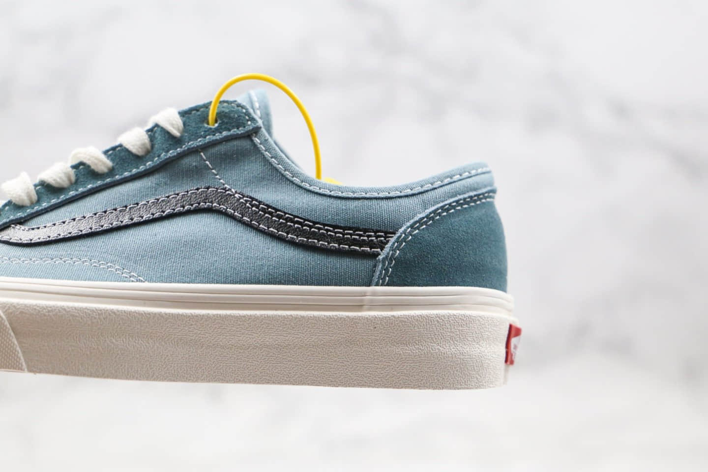 万斯VANS Style 36 SF公司级版本低帮半月包头杀人鲸雾霾蓝配色原盒原标 货号:VN0A3MVLK0B