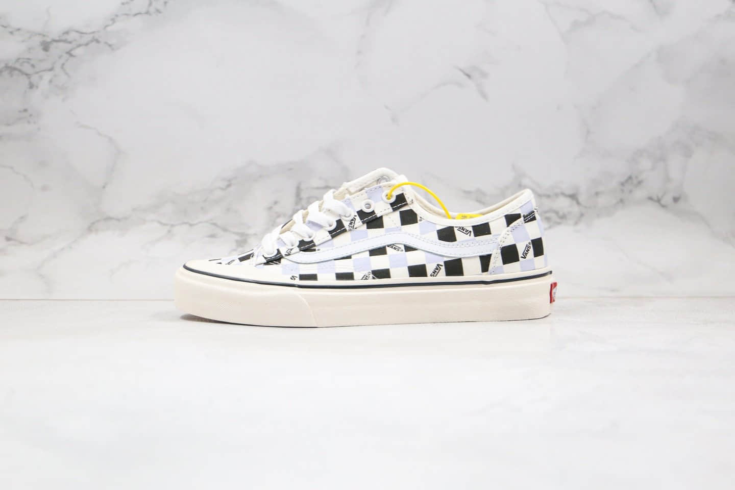 万斯Vans STYLE 36 SF公司级版本低帮硫化板鞋半月包头杀人鲸黑白棋盘格原鞋开模一比一打造 货号:VN0A3MVL01U