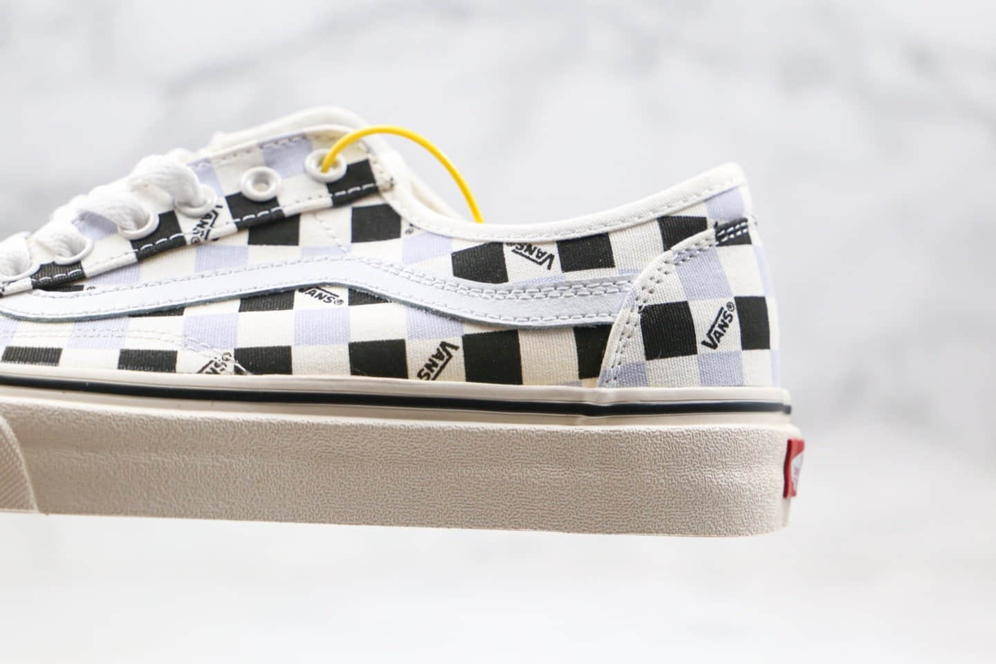 万斯Vans STYLE 36 SF公司级版本低帮硫化板鞋半月包头杀人鲸黑白棋盘格原鞋开模一比一打造 货号:VN0A3MVL01U