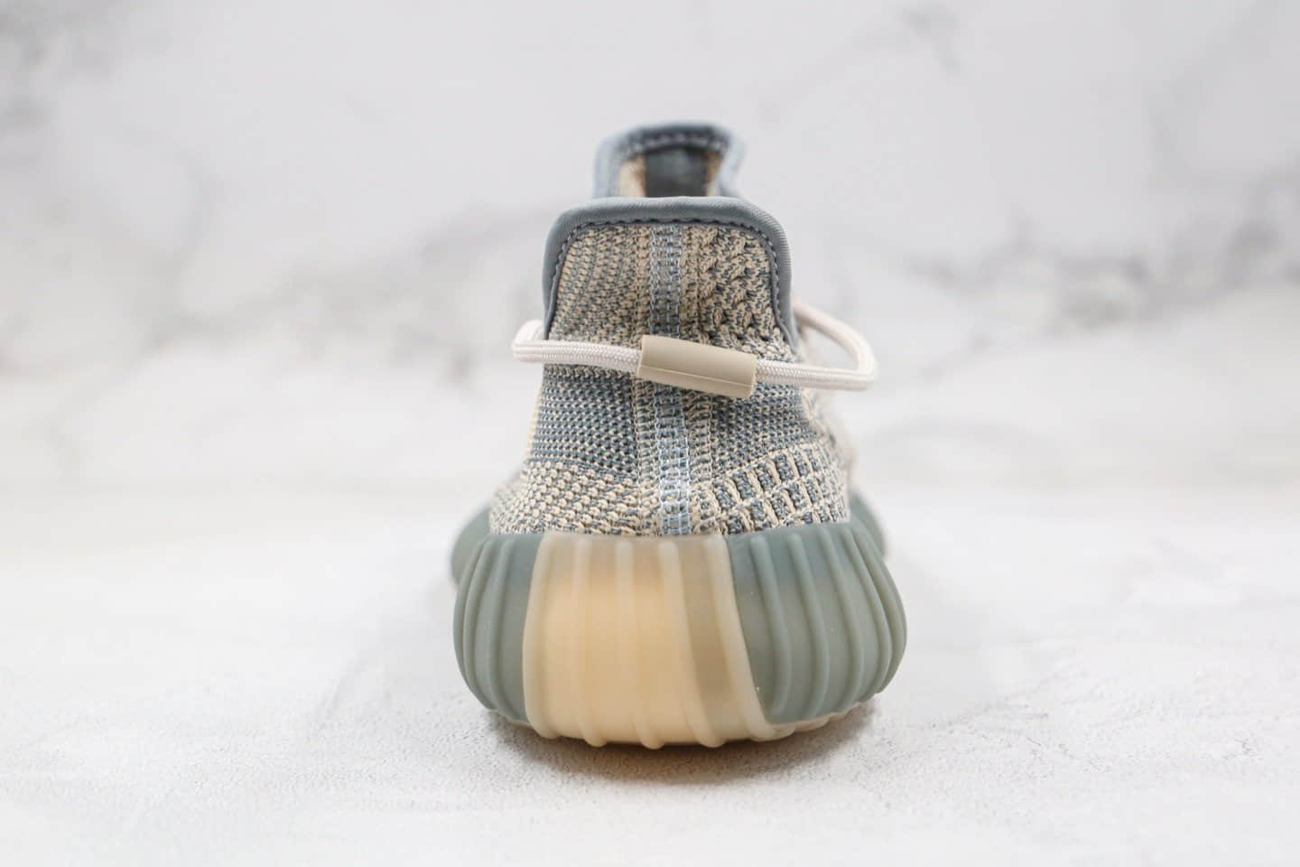 阿迪达斯Adidas YEEZY BOOST 350 V2公司级版本椰子350新灰蓝配色爆米花运动鞋内置真爆米花缓震大底 货号:FZ5421