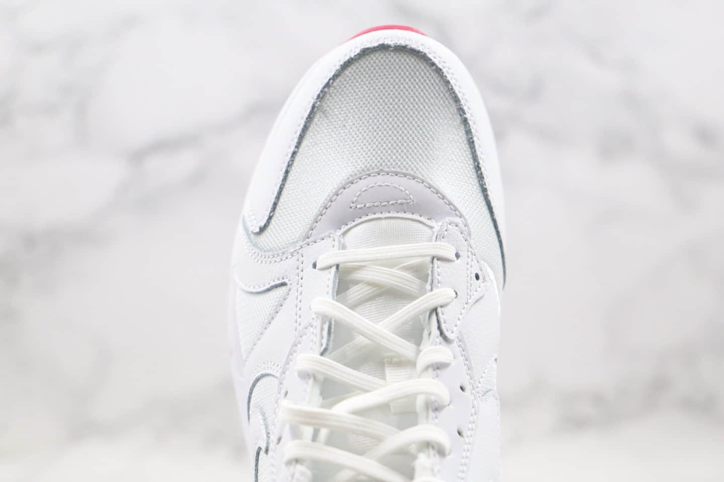 耐克Nike Atsuma纯原版本复古慢跑鞋白红色原楦头纸板打造原盒原标 货号:CD5461-102