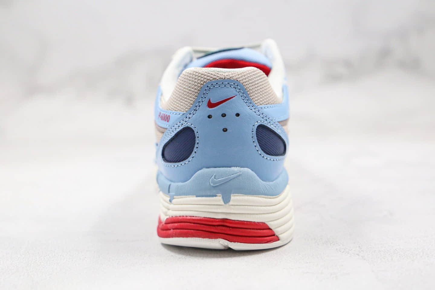 耐克Nike P-6000纯原版本复古老爹鞋蓝红色原盒原标原档案数据开发 货号:CK2961-131