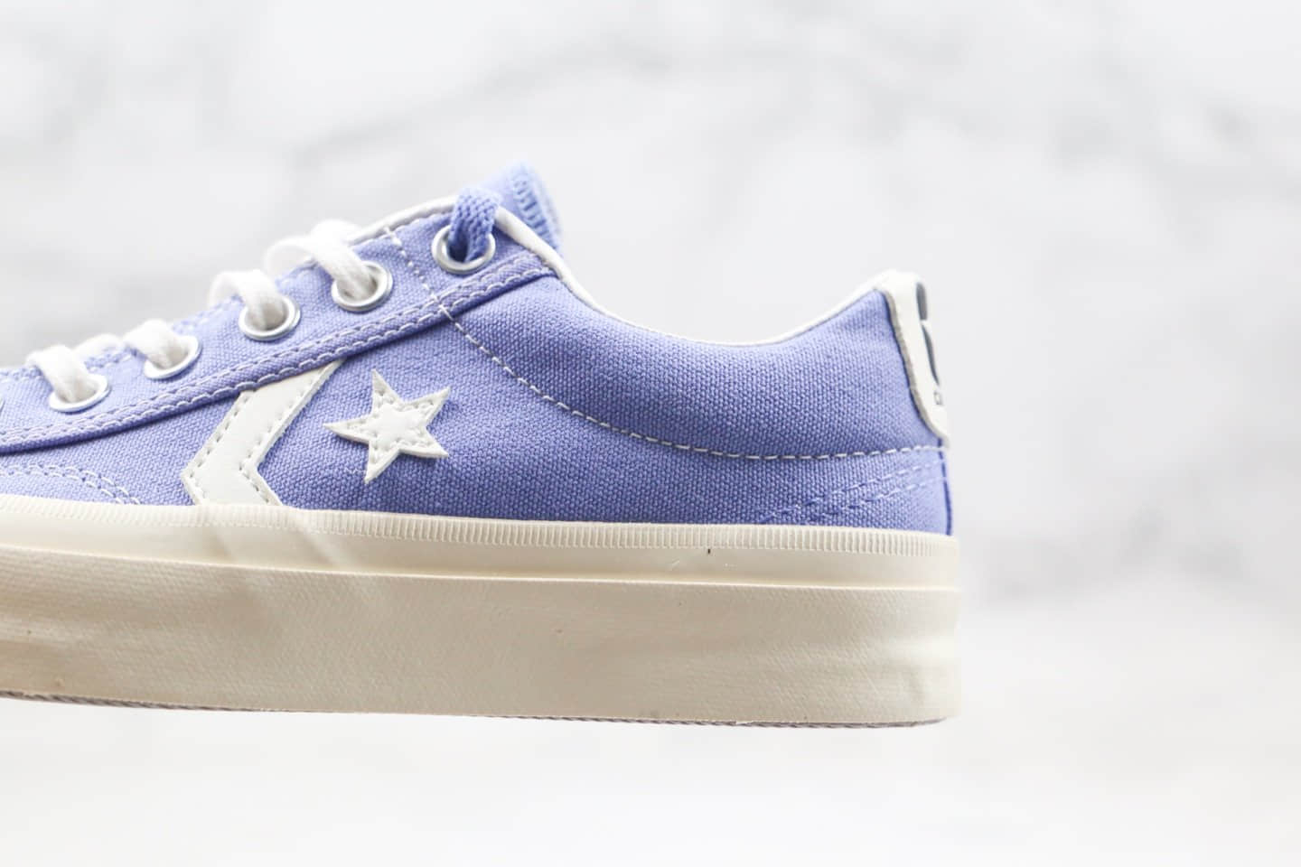 匡威Converse Japan Skateboarding BREAKSTAR SK CV OX公司级版本低帮星箭帆布香芋紫色紫罗兰正确硅蓝软中底 货号:1CL625