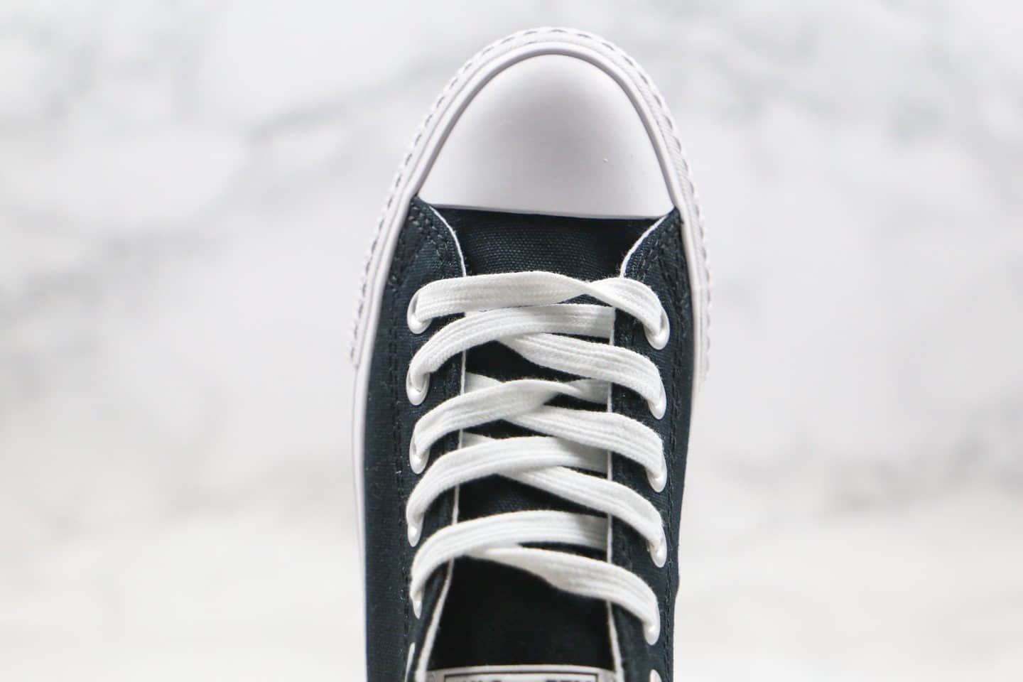 匡威Converse All Star Lift OX公司级版本2020情人节爱心款厚底增高帆布鞋黑白配色原楦开发正确蓝底 货号:567158C