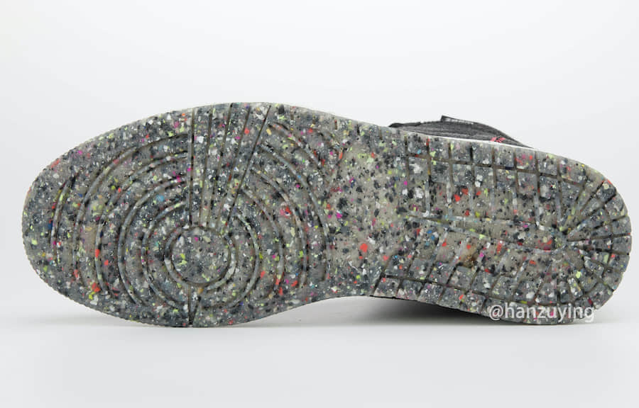 AJ1 High Zoom“Space Hippie”最新实物图曝光!今年八月登场! 货号:CW2414-001