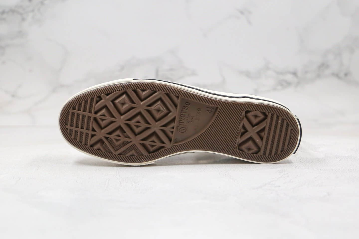 Converse Chuck Taylor All Star 1970s High“Unleash Peach”公司级版本反战和平之路印花系列米白黑标正确硫化双围条 货号:167912C