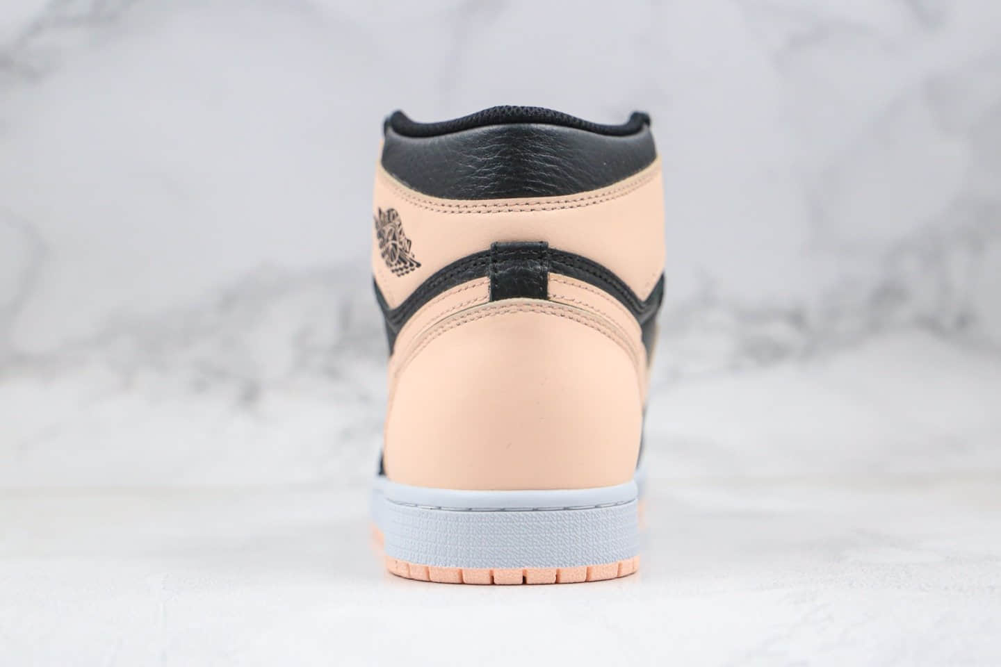 乔丹Air Jordan 1 High OG“Crimson Tint”(GS)公司级版本AJ1黑粉脚趾原楦开发后跟完美定型 货号:575441-081