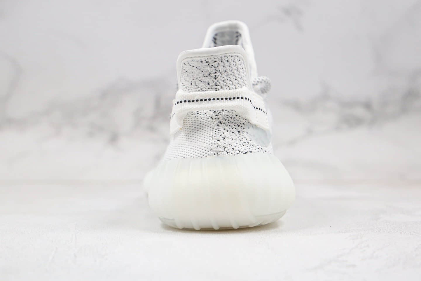 阿迪达斯Adidas Yeezy 350 V3 white water drop纯原版本椰子350V3新斑马水滴夜光天使内置真爆米花缓震大底 货号:FC9212