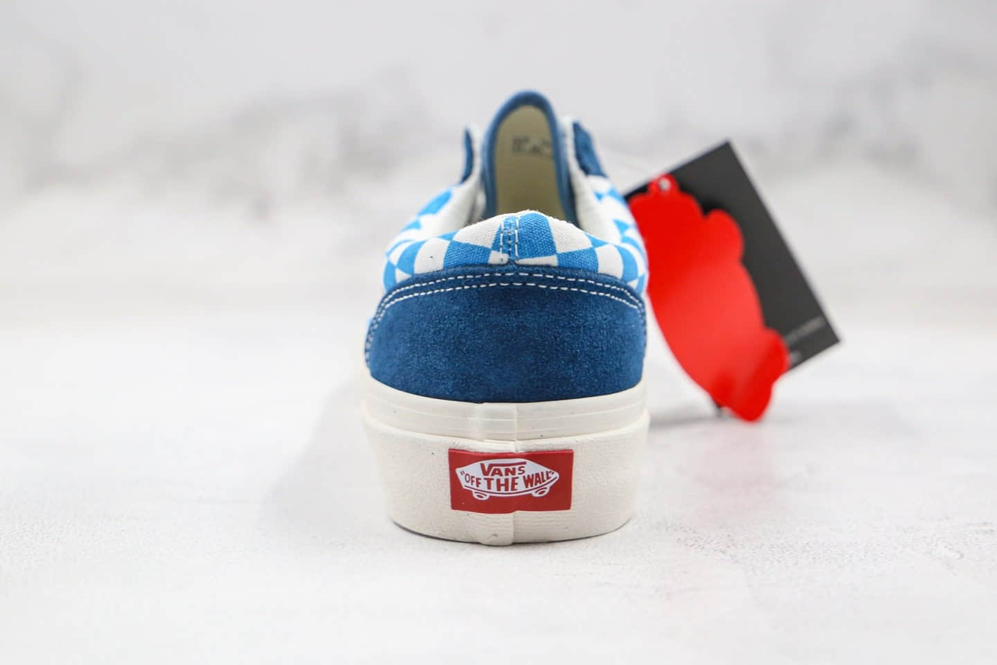 万斯Vans Style 36 SF公司级版本小头棋盘格子蓝粉色原厂硫化大底原盒原标 型号:AS47