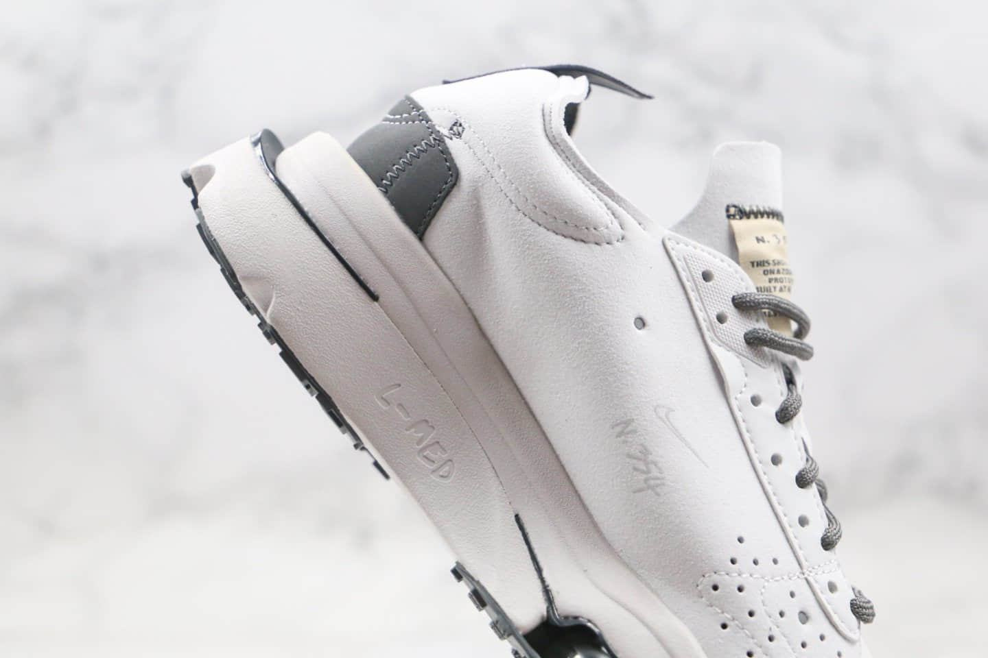 耐克Nike Air Zoom Type纯原版本华夫系列N.354麂皮白色原档案数据开发区别市面通货版本 货号:CJ2033-100