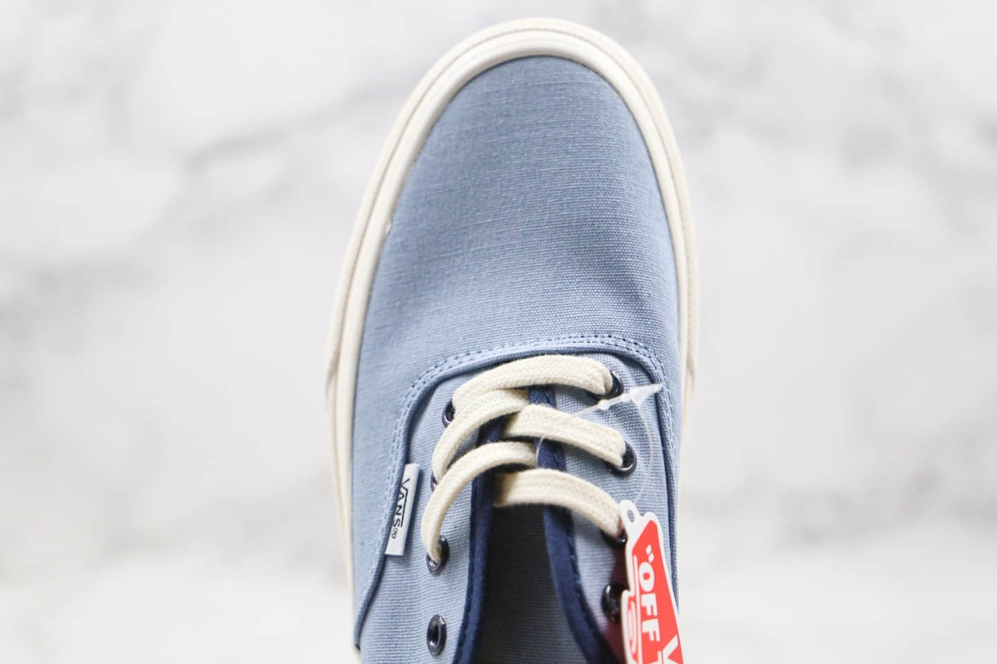 万斯Vans Pilgrim Surf + Supply公司级版本安娜海姆环保配色滨海蓝色低帮硫化板鞋原盒原标原楦头纸板打造 货号:LC133