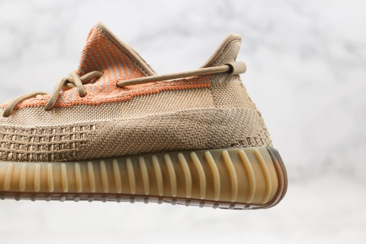 阿迪达斯adidas Yeezy Boost 350 V2公司级版本椰子350V2咖啡橙色满天星配色内置真爆米花缓震大底 货号:FZ5240