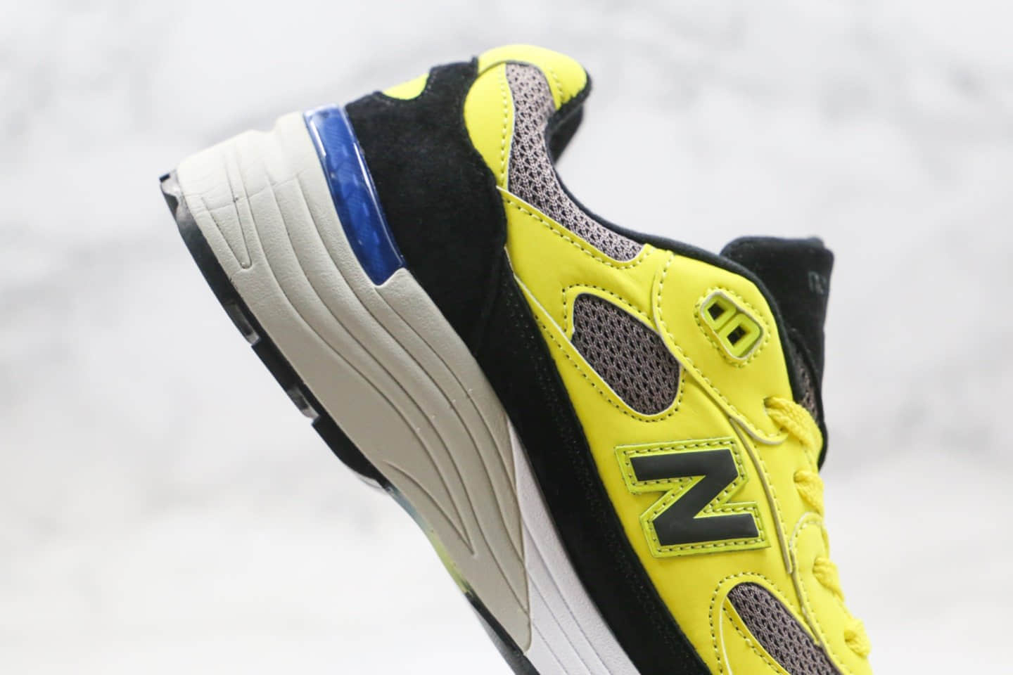 新百伦New Balance Made in USA M992纯原版本美产血统NB992黄色慢跑鞋原盒配件齐全正确鞋面材质 货号:W992FG