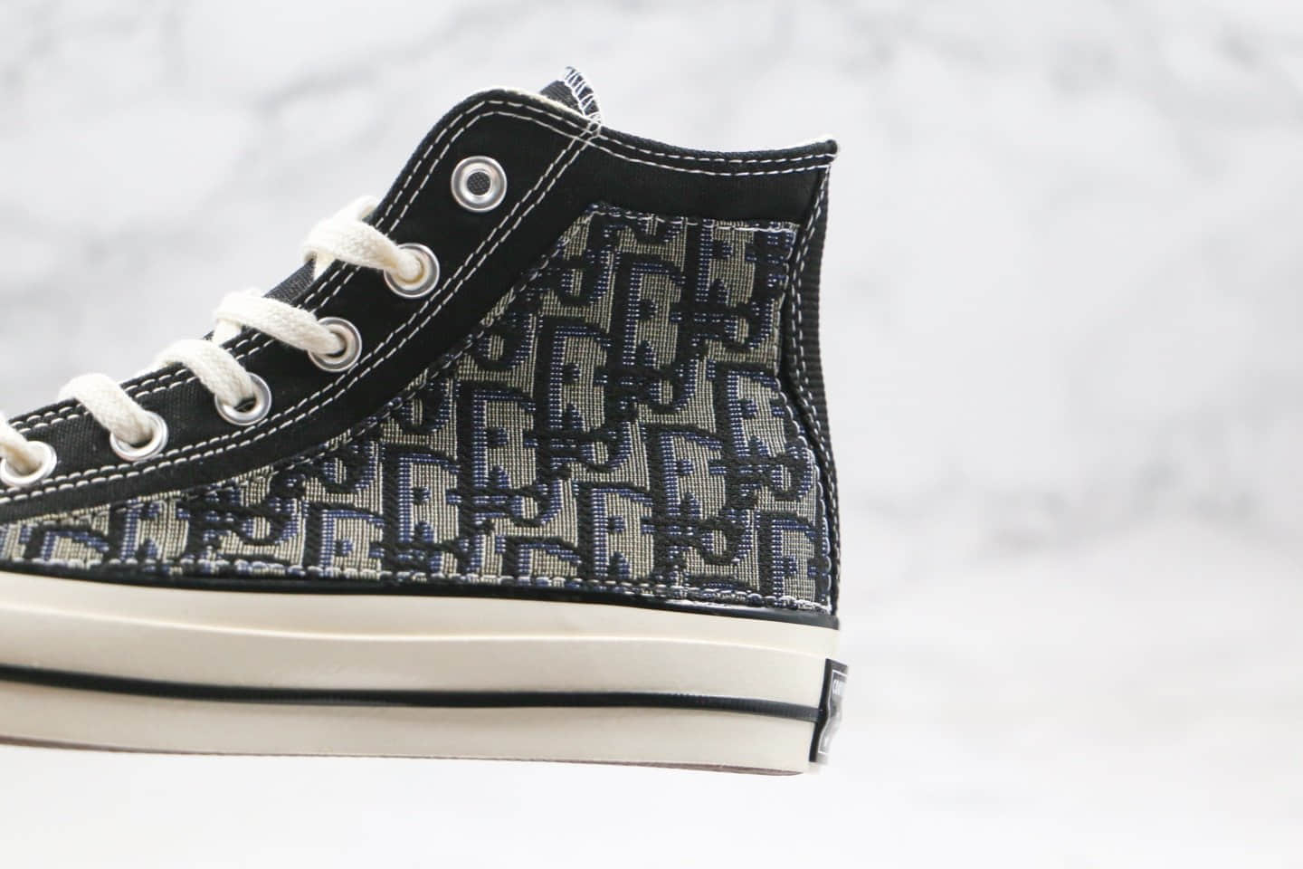 匡威CONVERSE 1970S x DIOR纯原版本迪奥联名款高帮帆布鞋原厂硫化大底正确PU硅蓝软中底