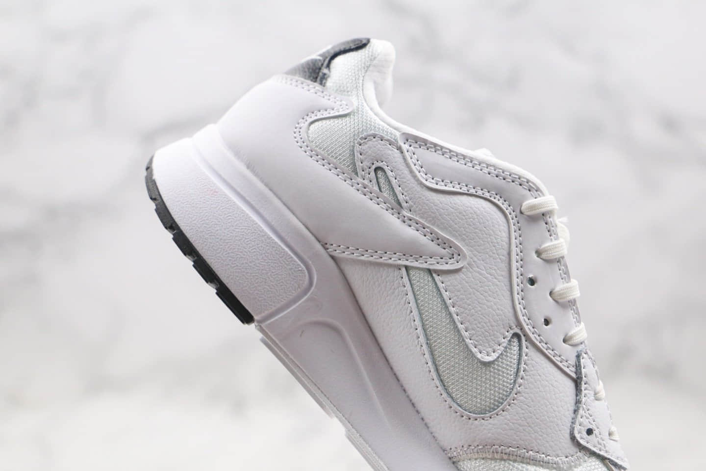 耐克Nike Atsuma纯原版本复古慢跑鞋白色原鞋开模一比一打造 货号:CD5461-100