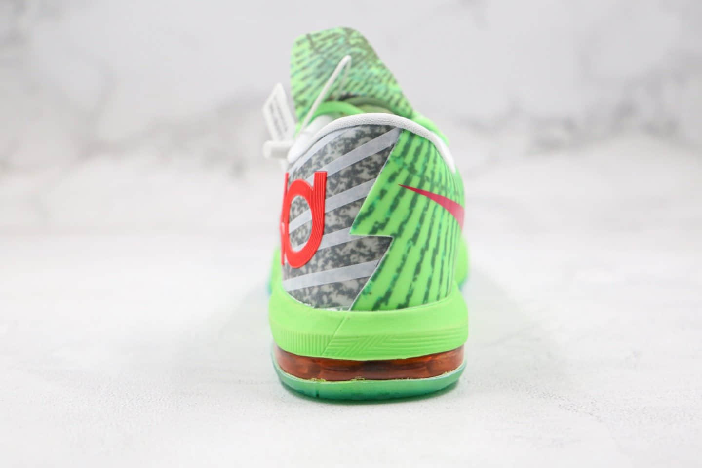 耐克Nike Zoom KD VI EP SJX纯原版本杜兰特6代篮球鞋灰绿蓝色支持实战原档案数据开发 货号:599424-121
