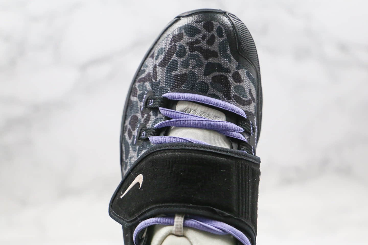 耐克Nike Kyrie 6 Asia纯原版本欧文6代欧洲限定黑迷彩色篮球鞋内置气垫支持实战 货号:CD5031-001