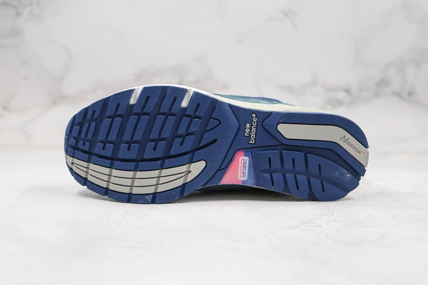 新百伦New Balance Made in USA M992纯原版本美产血统NB992蓝粉色原鞋开模一比一打造 货号:W992NT