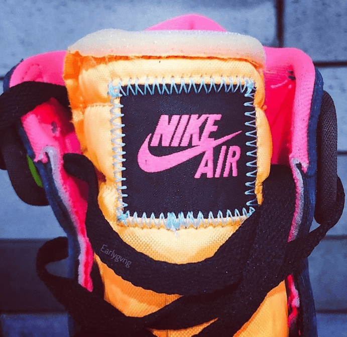 酷似05年UNDFTD 联名!全新AJ1实物图曝光! 货号:555555-201