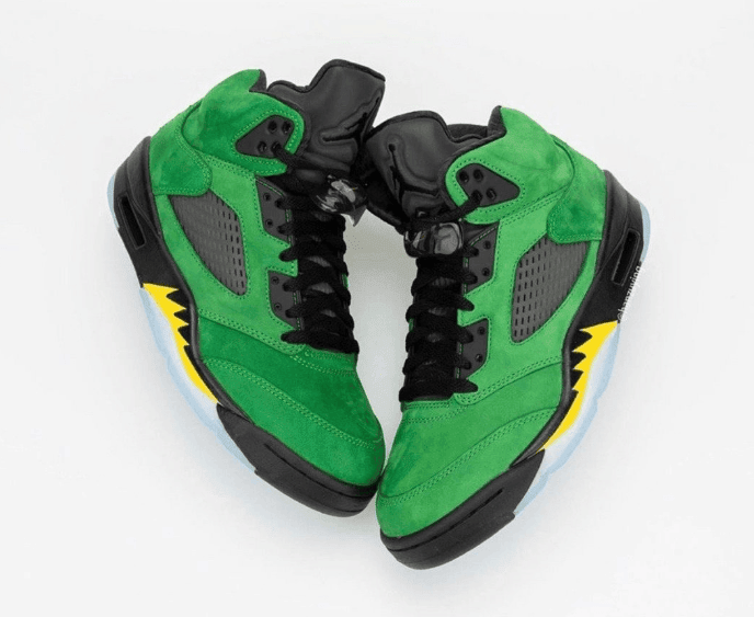 俄勒冈AJ5最新实物美图释出!9月正式发售! 货号:CK6631-307