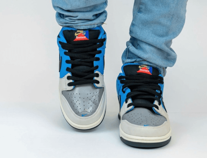 Instant Skateboards x Nike SB Dunk Low联名上脚图曝光!今夏登场!