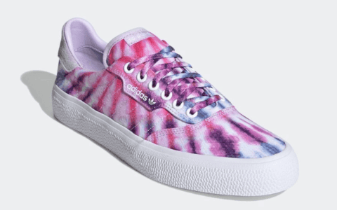 吸睛扎染滑板鞋!全新adidas 3MC现已发售! 货号:FY2448