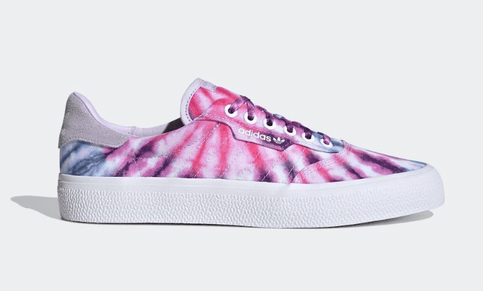 吸睛扎染滑板鞋!全新adidas 3MC现已发售! 货号:FY2448