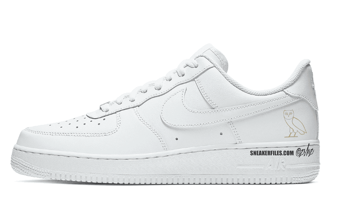 Drake联名终于回归!OVO x Nike AF1联名明年登场! 货号:DA3825-100