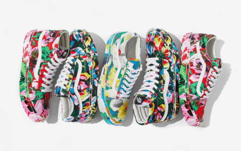 花卉主题!KENZO x Vans 联名即将登场!