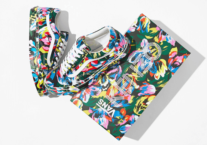 花卉主题!KENZO x Vans 联名即将登场!