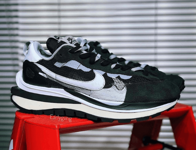 sacai x Nike VaporWaffle联名实物细节图曝光!潮流有格调!