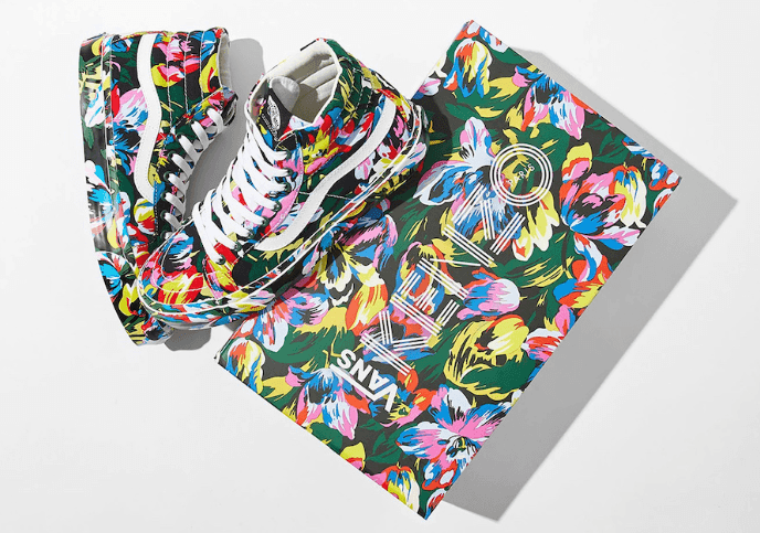 花卉主题!KENZO x Vans 联名即将登场!