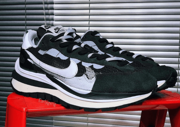 sacai x Nike VaporWaffle联名实物细节图曝光!潮流有格调!