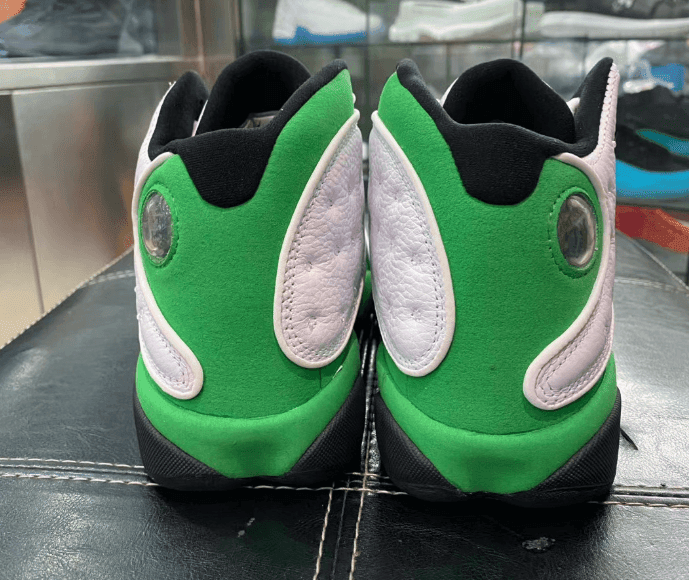 酷似天价雷阿伦PE!AJ13 “Lucky Green”发售延期! 货号:DB6537-113